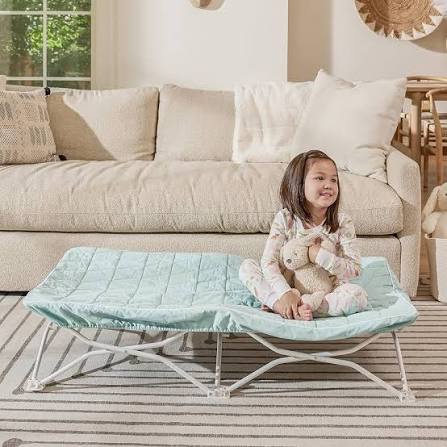 Regalo My Cot Portable Travel Bed, Includes Fitted Sheet,Seafoaam Regalo My Cot Portable Travel Bed, Includes Fitted Sheet,Seafoaam